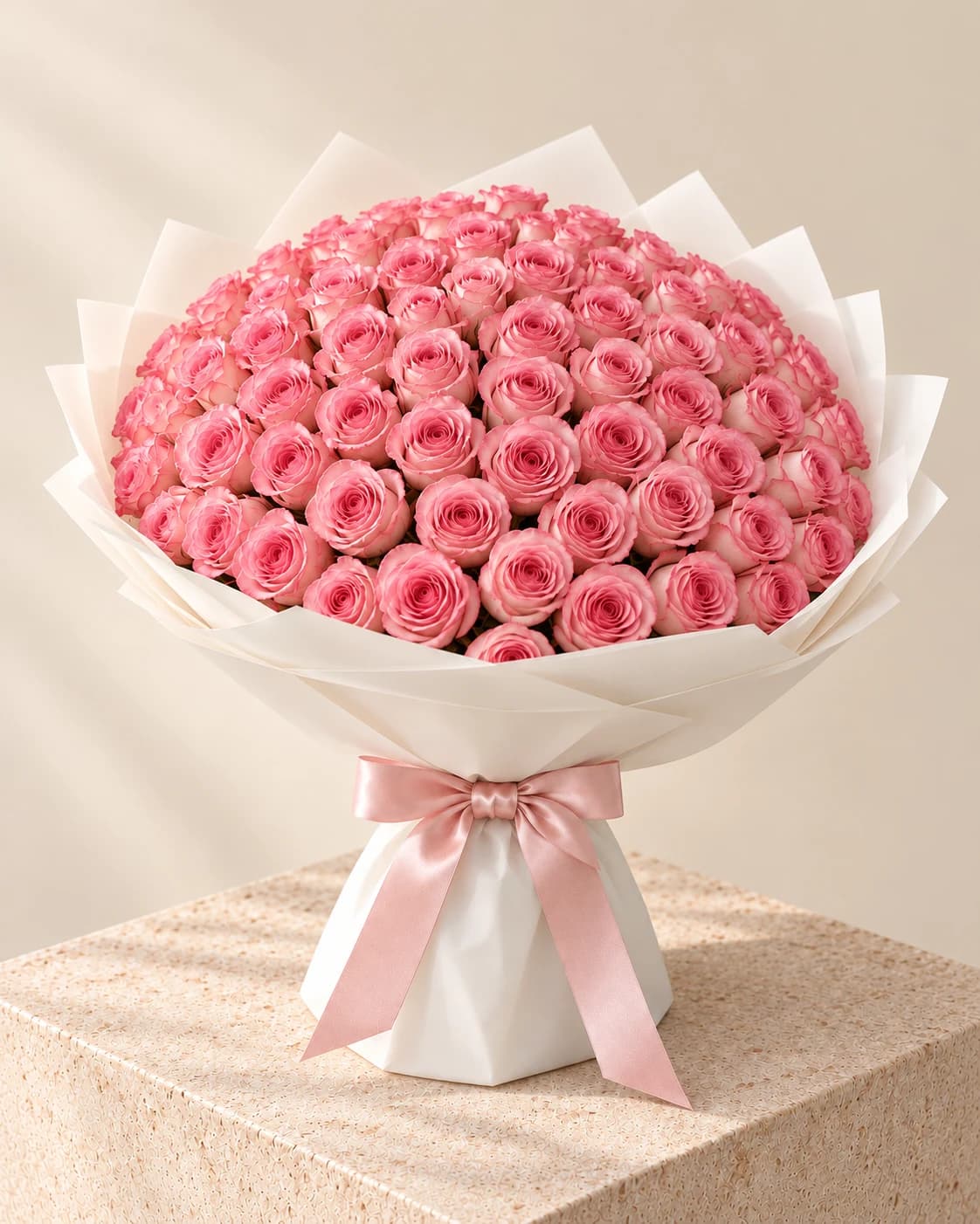 Pink Reverie — 100 Roses — View 1
