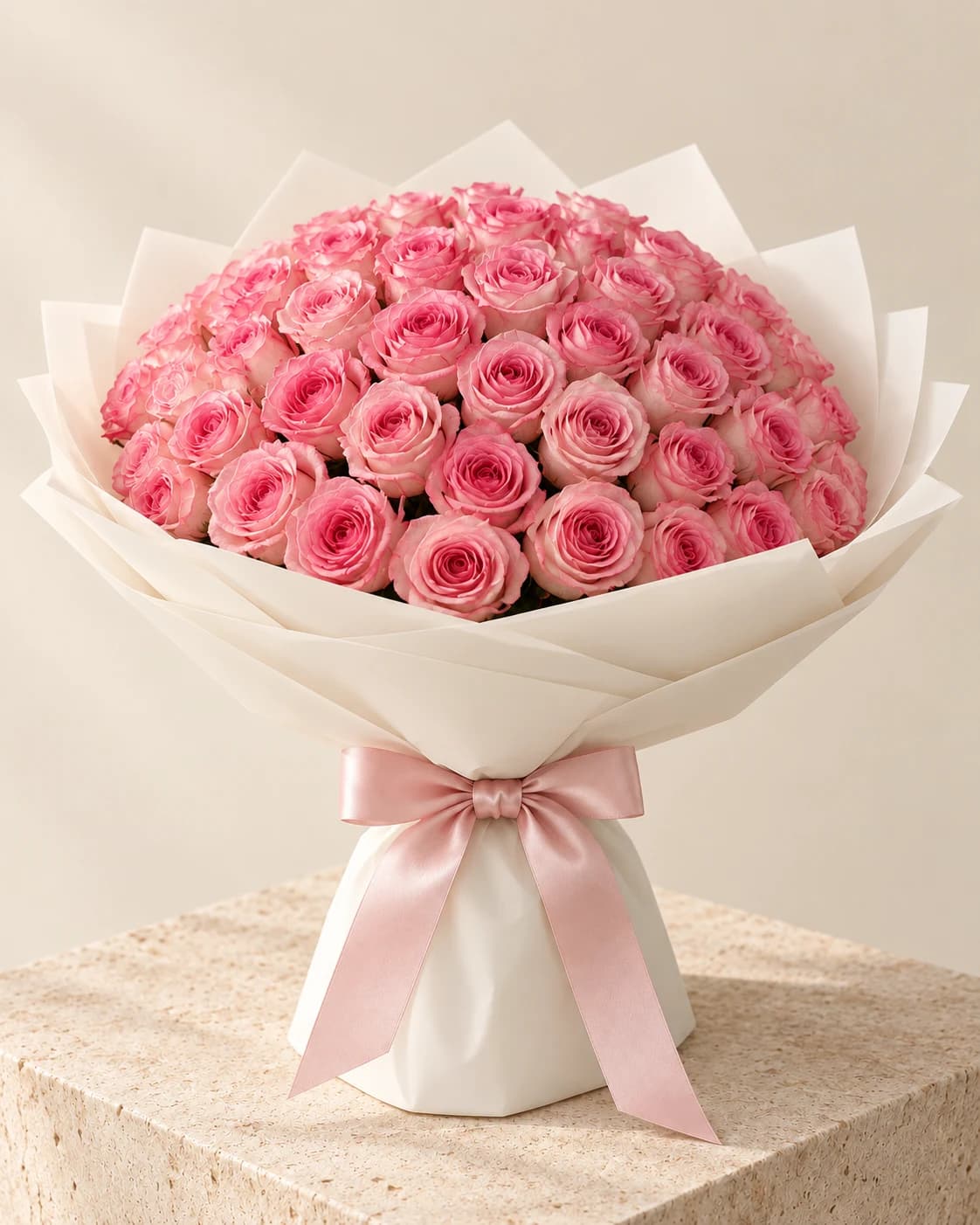Pink Reverie — 50 Roses — View 1
