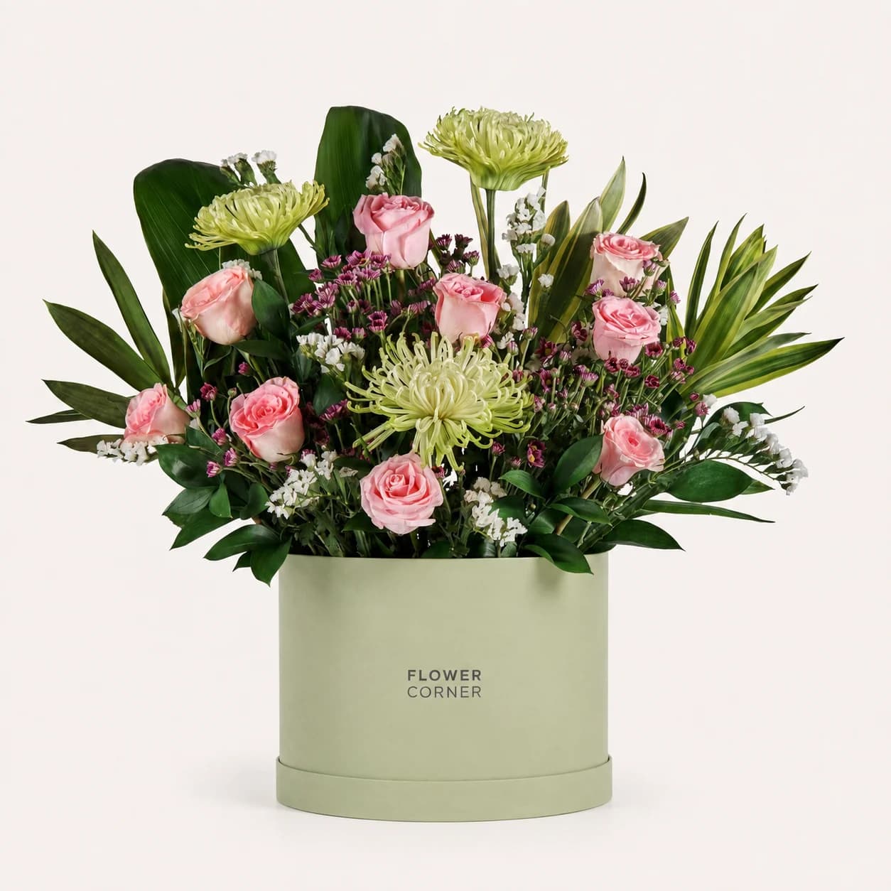 Green Garden Box — Matte pistachio