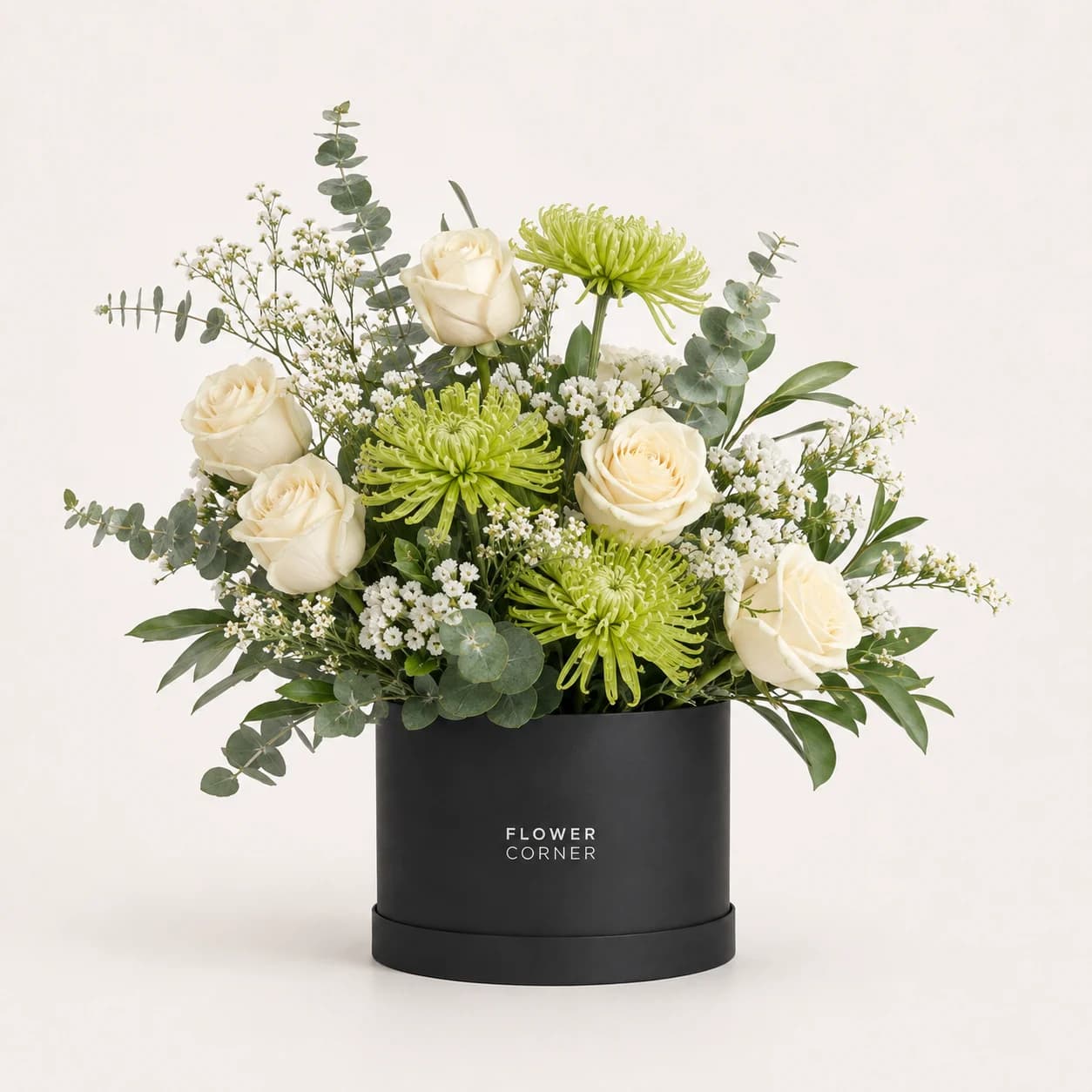 Ivory & Sage Box — Black