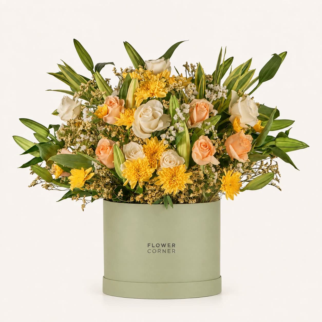 Sunshine Garden Box — Matte pistachio