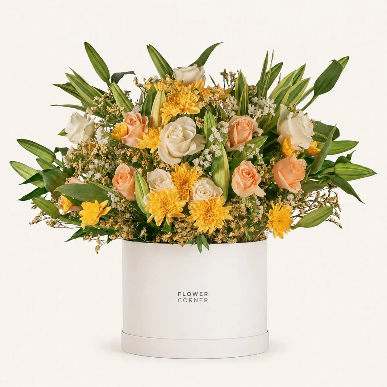 Sunshine Garden Box — White