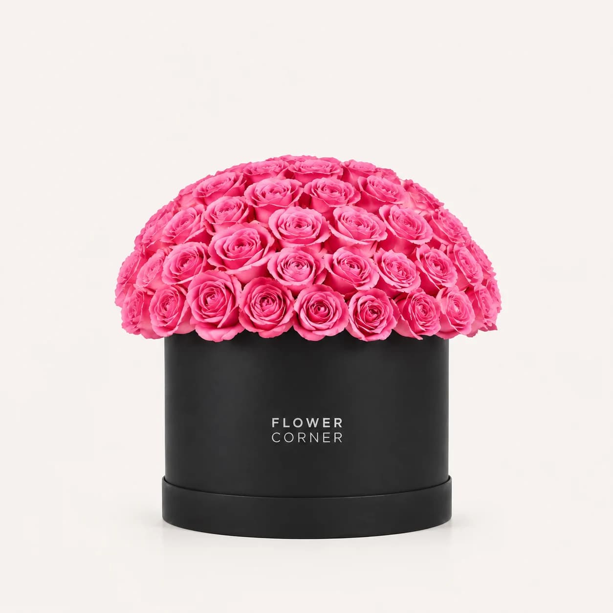 Rose Box Medium — Pink / Black