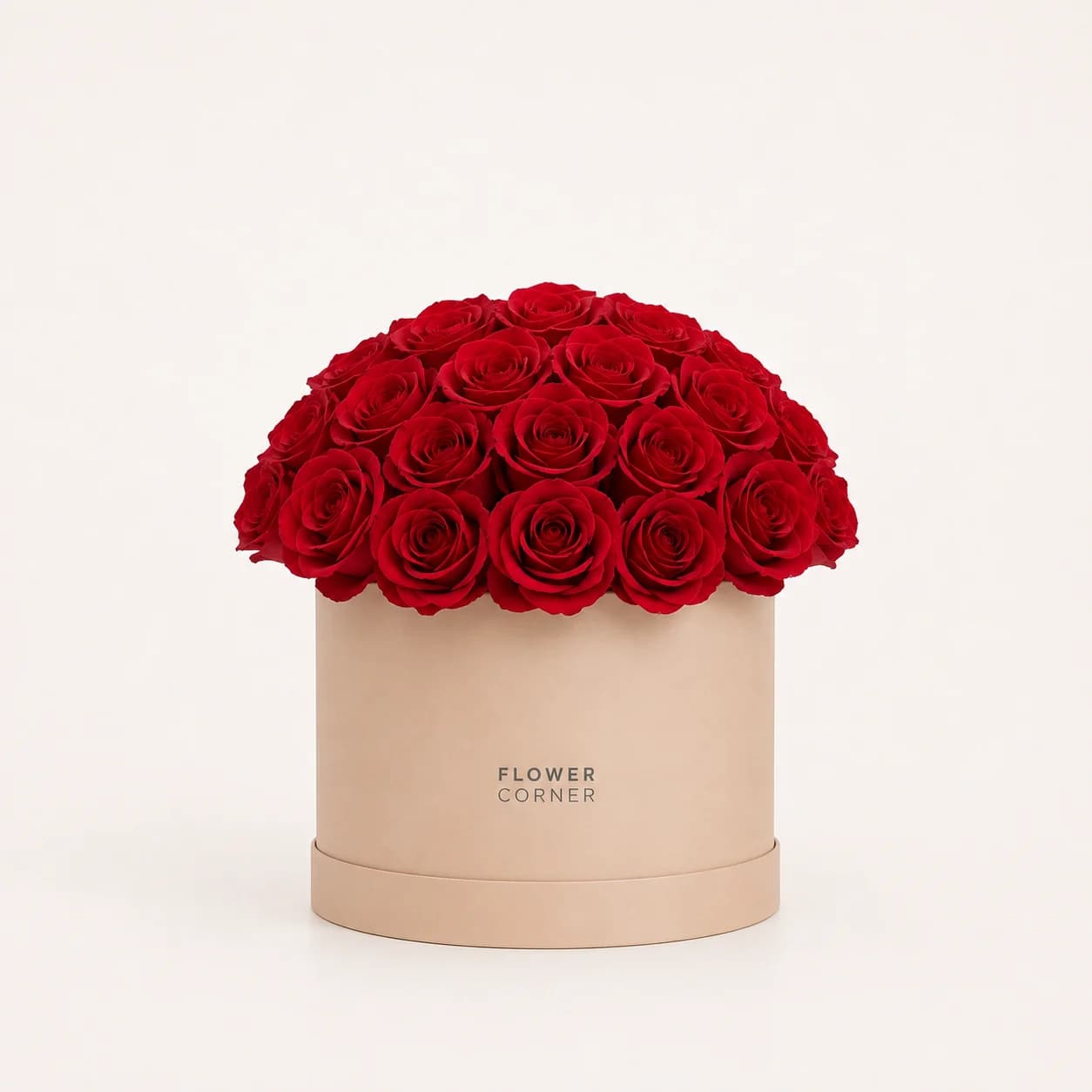 Rose Box Small — Red / Nude