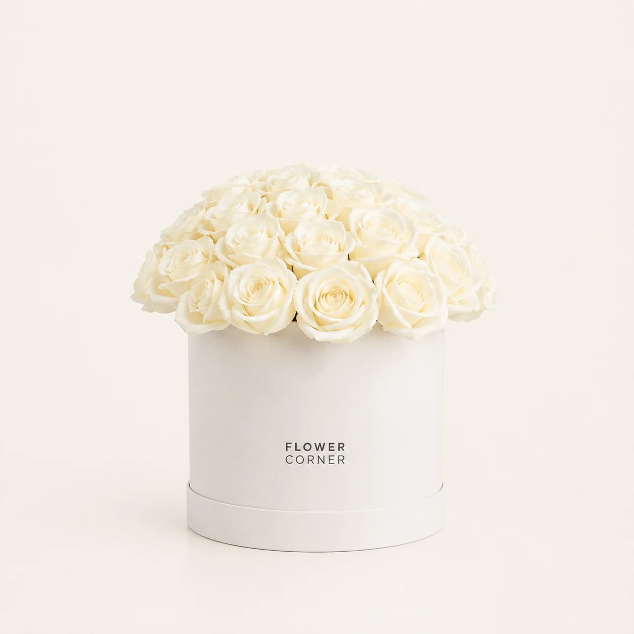 Rose Box Small — White / White