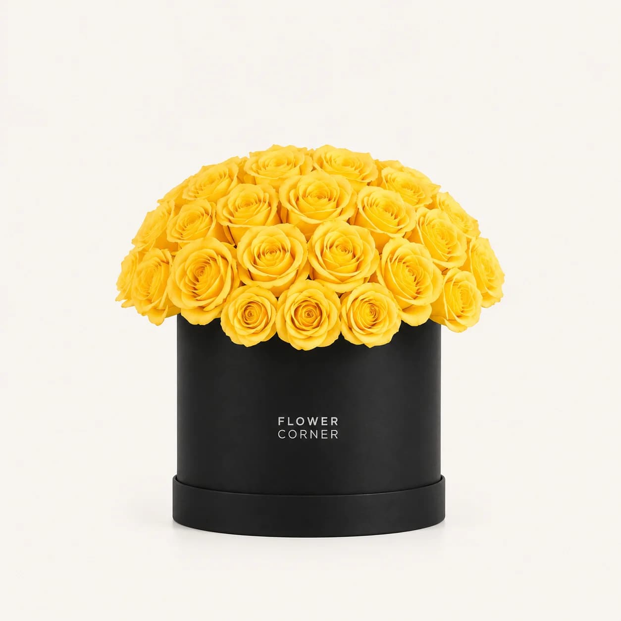 Rose Box Small — Yellow / Black