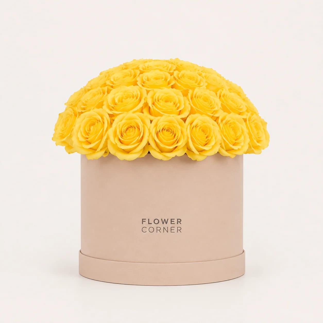 Rose Box Small — Yellow / Nude