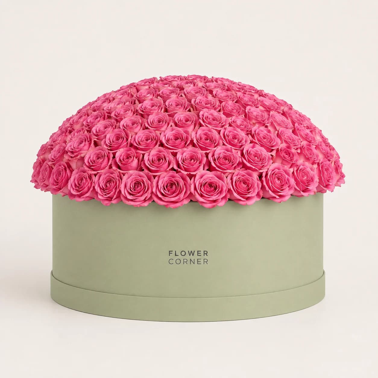 Rose Box X-Large — Pink / Matte pistachio