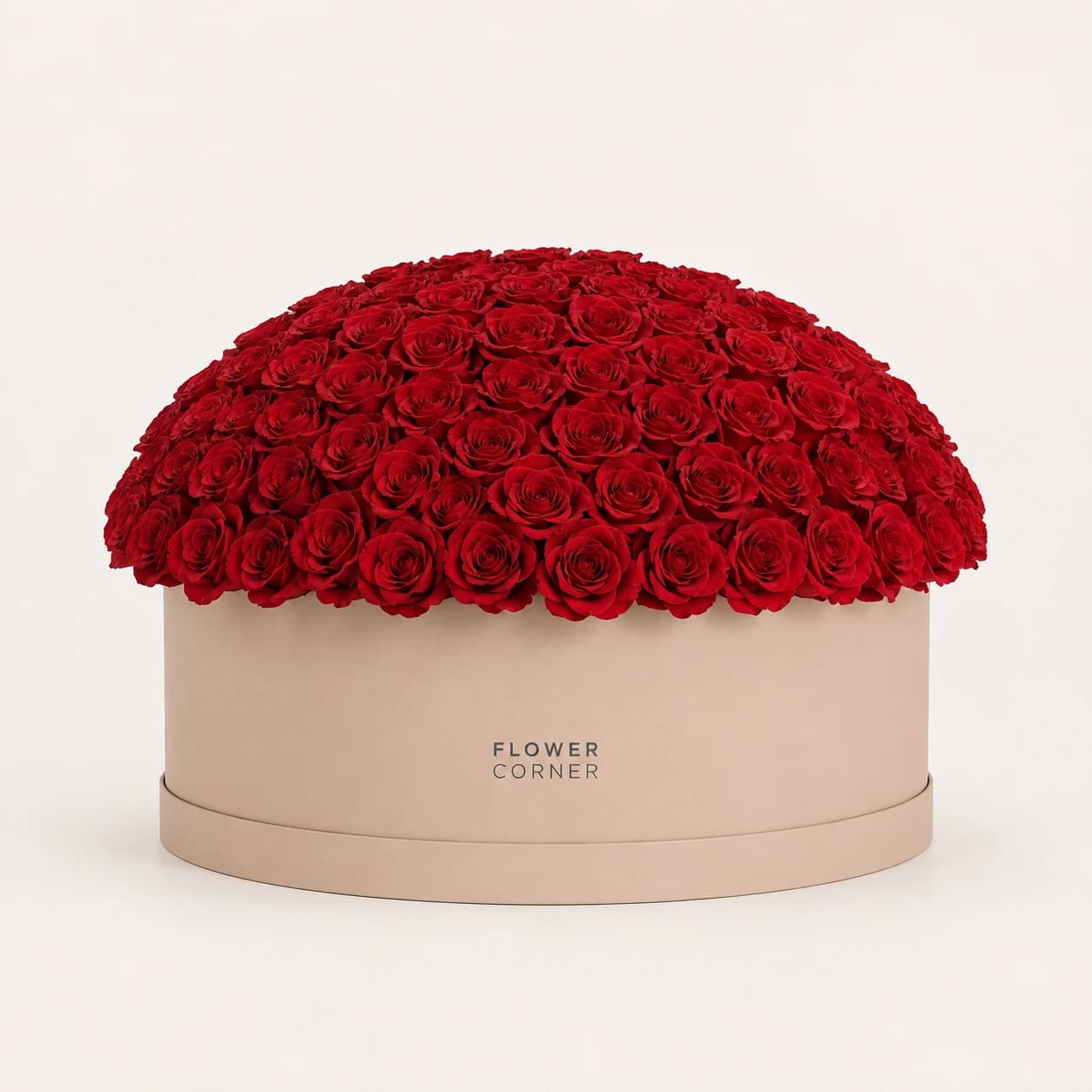 Rose Box X-Large — Red / Nude