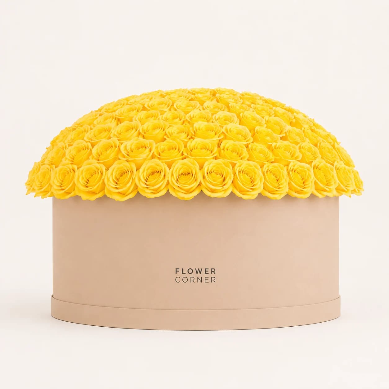 Rose Box X-Large — Yellow / Nude