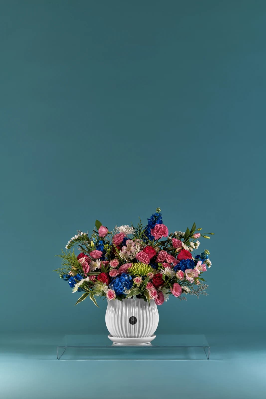 Jewel garden pot, view 1