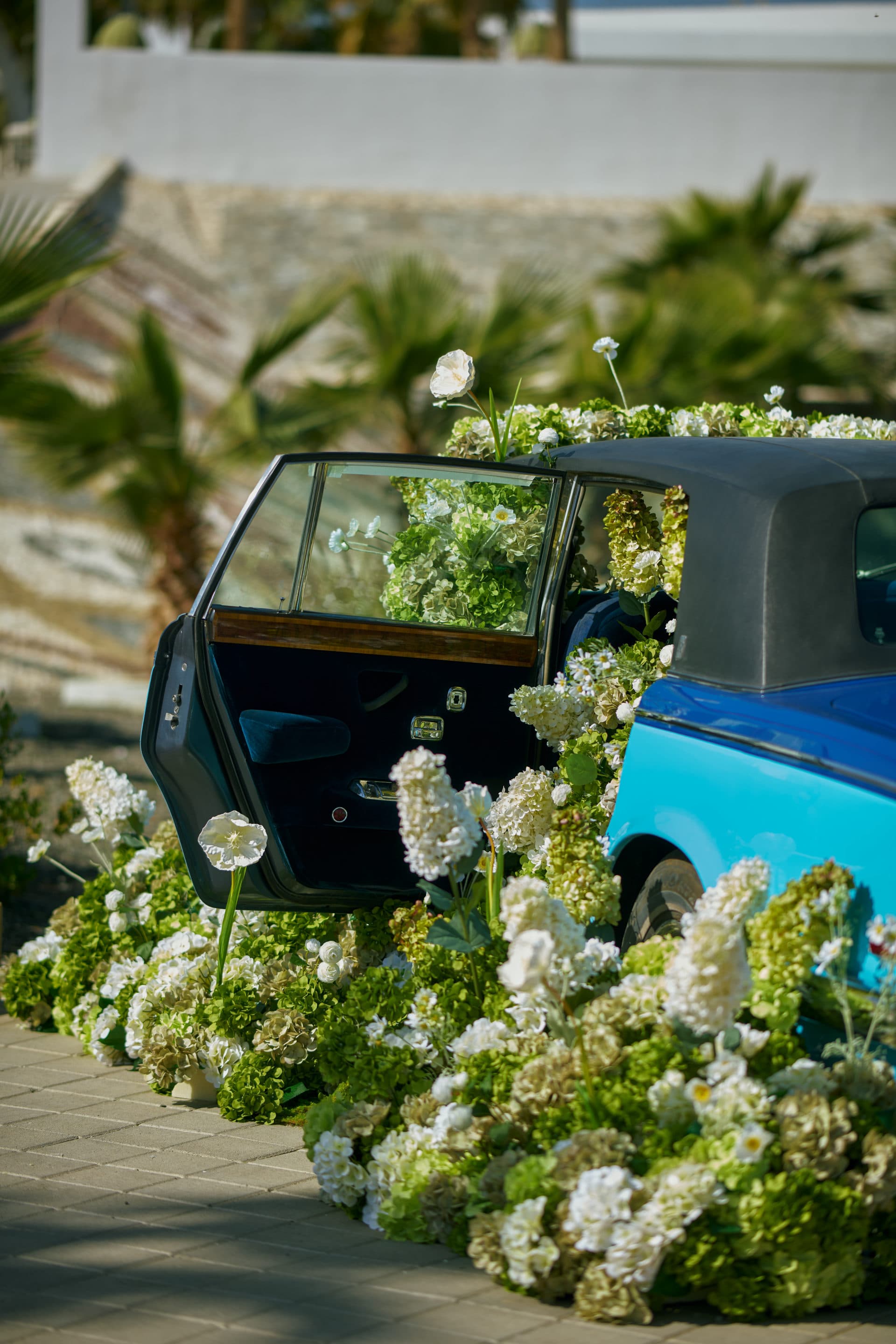 Classic Wedding Car (decorated)