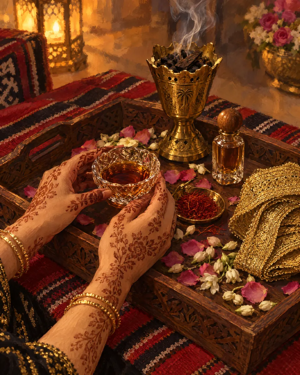 The bride's set