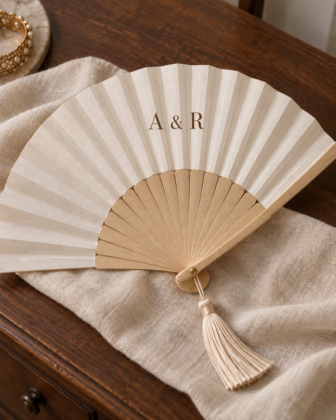 Sample initials on the reverse