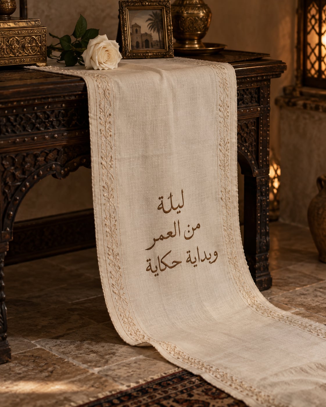 Words on fabric